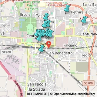 Mappa Via Vincenzo Lupoli, 81100 Caserta CE, Italia (0.84)