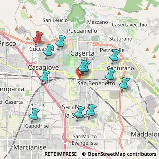 Mappa Via De Martino Renato, 81100 Caserta CE, Italia (2.0925)