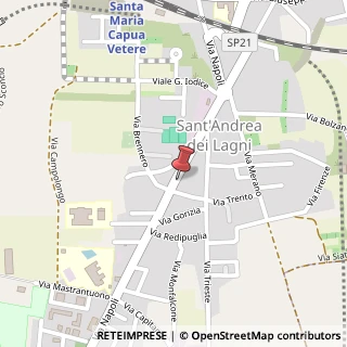 Mappa Via Napoli, 111, 81055 Santa Maria Capua Vetere, Caserta (Campania)