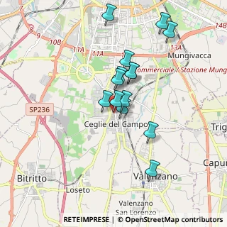 Mappa Via Vaccarella, 70129 Bari BA, Italia (1.65143)