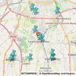 Mappa Via Vaccarella, 70129 Bari BA, Italia (2.79077)