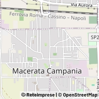 Mapa Macerata Campania