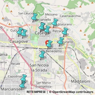 Mappa Via Unità Italiana, 81100 Caserta CE, Italia (2.20462)