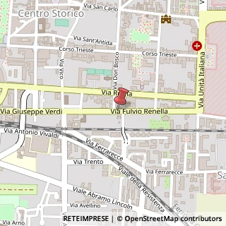 Mappa Via Massimo D'Azeglio, 4, 81100 Caserta, Caserta (Campania)