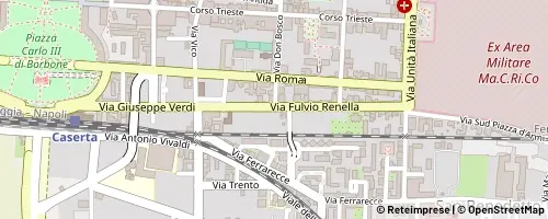 Mappa Caserta