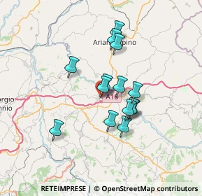 Mappa Via Valle, 83035 Grottaminarda AV, Italia (5.70929)
