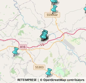 Mappa Via Valle, 83035 Grottaminarda AV, Italia (4.35125)