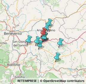 Mappa Via Valle, 83035 Grottaminarda AV, Italia (7.29273)