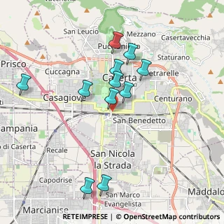 Mappa Via Battisti Cesare, 81100 Caserta CE, Italia (1.93636)