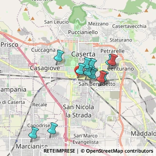 Mappa Via Giuseppe Verdi, 81100 Caserta CE, Italia (1.64)
