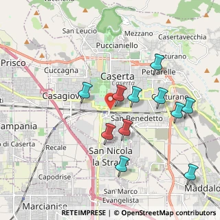 Mappa Via Battisti Cesare, 81100 Caserta CE, Italia (2.07818)