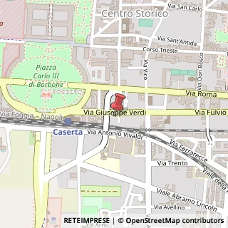 Mappa Via Cesare Battisti, 68, 81100 Caserta, Caserta (Campania)