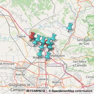 Mappa Via Giuseppe Verdi, 81100 Caserta CE, Italia (4.30385)