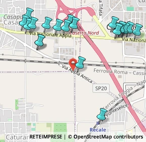 Mappa Via Appia Antica, 81047 Macerata Campania CE, Italia (0.715)