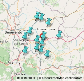 Mappa 7 Via Pietro, 83035 Grottaminarda AV, Italia (11.73214)