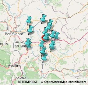 Mappa 7 Via Pietro, 83035 Grottaminarda AV, Italia (9.8965)