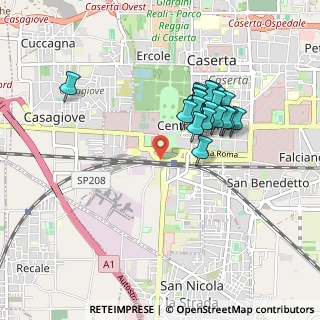 Mappa Sottovia Carlo Vanvitelli, 81100 Caserta CE, Italia (0.8365)