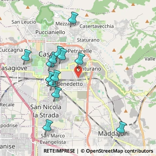 Mappa Via dei Carrubi, 81100 Caserta CE, Italia (2.20538)