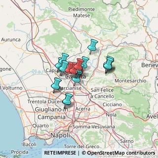 Mappa Via dei Carrubi, 81100 Caserta CE, Italia (9.0705)