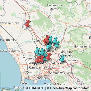 Mappa Via Bande Di Caturano snc, 81040 Curti CE, Italia (10.98778)
