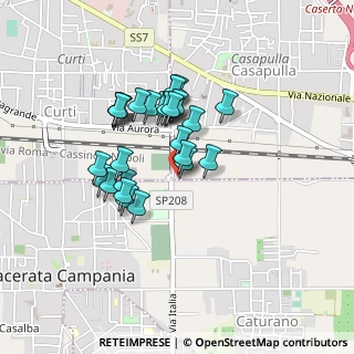 Mappa Via Bande Di Caturano snc, 81040 Curti CE, Italia (0.35862)