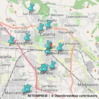 Mappa Via Napoli, 81100 Caserta CE, Italia (2.43538)