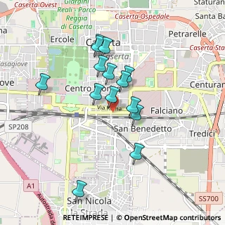 Mappa Via Napoli, 81100 Caserta CE, Italia (0.85071)