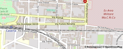 Mappa Caserta