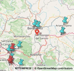 Mappa SP18, 82010 Sant'Angelo A Cupolo BN, Italia (25.27154)