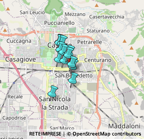 Mappa Via Sud Piazza D'Armi, 81100 Caserta CE, Italia (0.96)