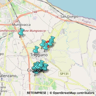 Mappa Viale Aldo Moro, 70019 Triggiano BA, Italia (2.106)