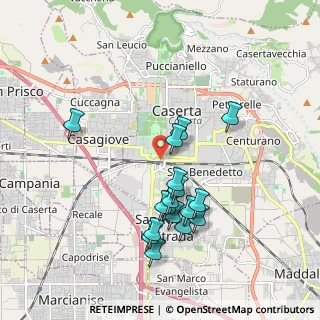 Mappa Piazza Giuseppe Garibaldi, 81100 Caserta CE, Italia (1.92765)
