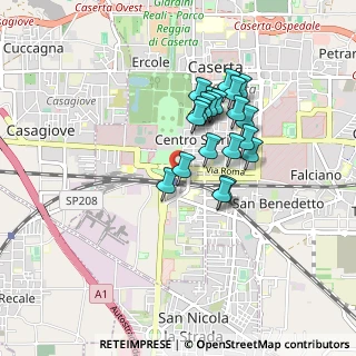 Mappa Piazza Giuseppe Garibaldi, 81100 Caserta CE, Italia (0.749)