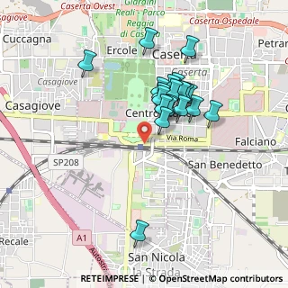 Mappa Piazza Giuseppe Garibaldi, 81100 Caserta CE, Italia (0.818)