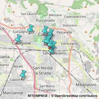 Mappa Via Renella Fulvio, 81100 Caserta CE, Italia (1.24)