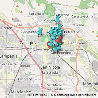 Mappa Caserta, 81025 Caserta CE, Italia (1.04333)