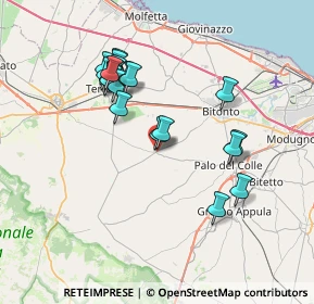 Mappa Via Senatore Vincenzo Sylos, 70032 Bitonto BA, Italia (7.348)