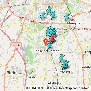 Mappa Via Vaccarella, 70100 Bari BA, Italia (1.7455)