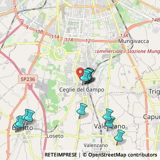 Mappa Via Vaccarella, 70100 Bari BA, Italia (2.50308)