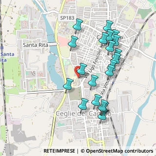 Mappa Via Vaccarella, 70100 Bari BA, Italia (0.5305)