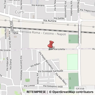 Mappa Via Starzolella, 81047 Macerata Campania, Caserta (Campania)