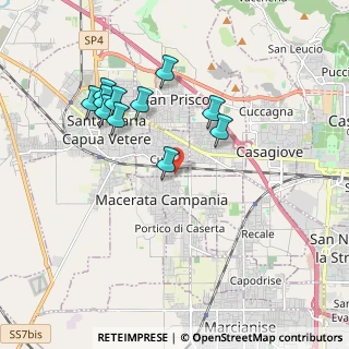Mappa Via Starzolella, 81040 Curti CE, Italia (1.94091)