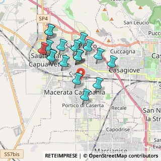 Mappa Via Starzolella, 81040 Curti CE, Italia (1.67263)