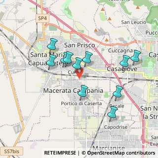 Mappa Via Starzolella, 81040 Curti CE, Italia (1.82818)