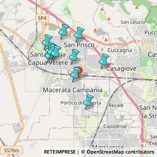Mappa Via Starzolella, 81040 Curti CE, Italia (1.80273)