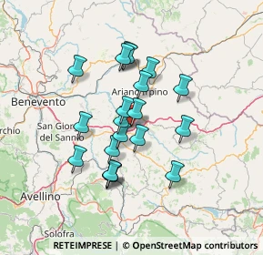 Mappa 83035 Grottaminarda AV, Italia (11.948)