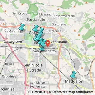 Mappa Via Guglielmo Marconi, 81100 Caserta CE, Italia (1.55727)
