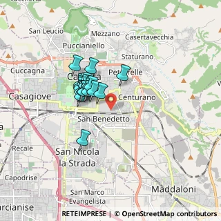 Mappa Via Guglielmo Marconi, 81100 Caserta CE, Italia (1.3485)