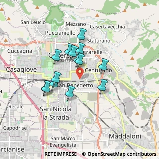 Mappa Via Guglielmo Marconi, 81100 Caserta CE, Italia (1.51214)