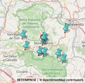 Mappa Via Borghetelle, 82016 Montesarchio BN, Italia (5.97545)